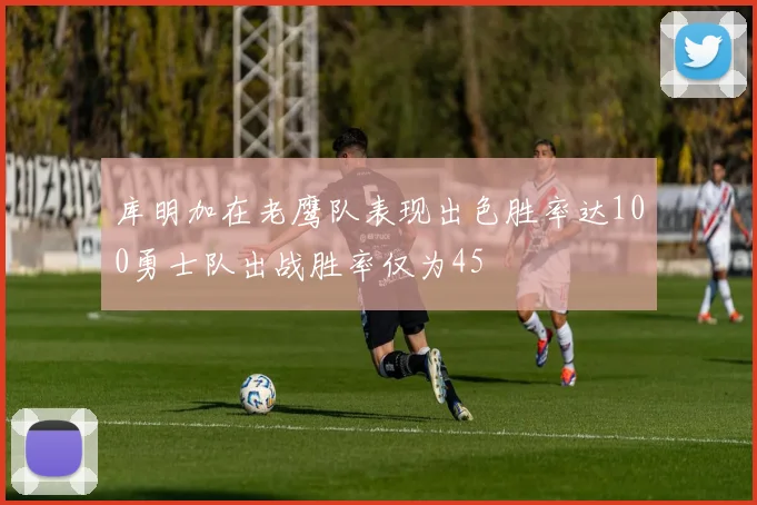 库明加在老鹰队表现出色胜率达100勇士队出战胜率仅为45